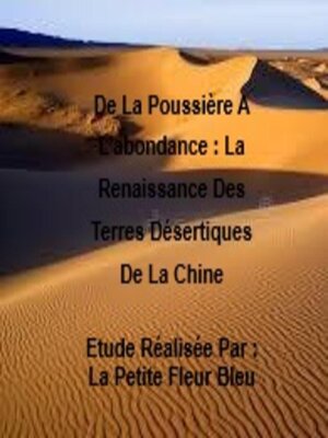 cover image of De La Poussière a L'abondance